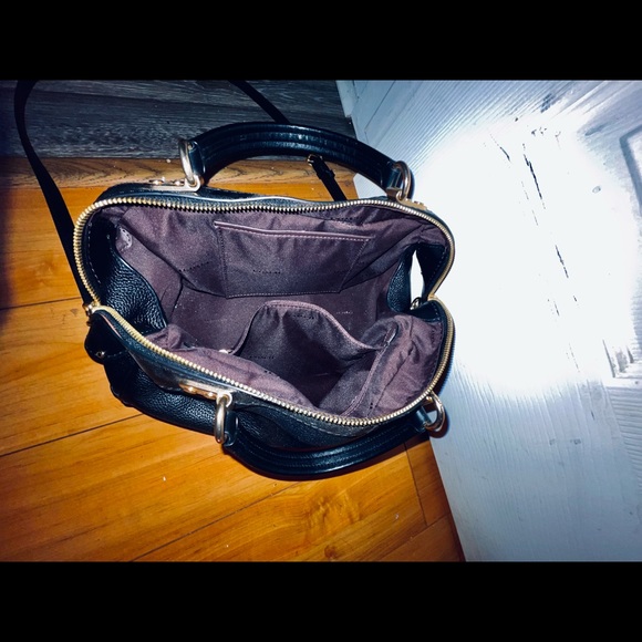 Black, leather authentic $500 Coach purse. - Picture 3 of 3